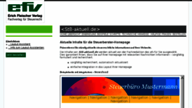 What Stb-aktuell.de website looked like in 2018 (6 years ago)