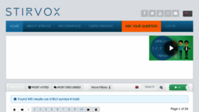 What Stirvox.com website looked like in 2018 (6 years ago)