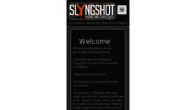 What Slyngshotmarketing.com website looked like in 2018 (6 years ago)