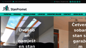 What Stanpromet.ba website looked like in 2018 (6 years ago)