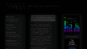 What Schaffter.ca website looked like in 2018 (6 years ago)