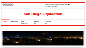 What Sandiegoliquidation.com website looked like in 2018 (6 years ago)