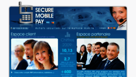 What Securemobilepay.fr website looked like in 2018 (6 years ago)