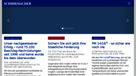 What Schirrmacher-sicherheitstechnik.de website looked like in 2018 (6 years ago)