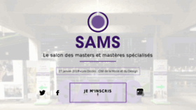 What Salondesmasters.com website looked like in 2018 (6 years ago)
