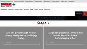 What Slaskplus.pl website looked like in 2018 (6 years ago)