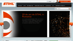 What Stihl.ro website looked like in 2018 (6 years ago)
