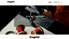 What Sugini.com website looked like in 2018 (6 years ago)