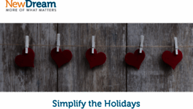 What Simplifytheholidays.org website looked like in 2018 (6 years ago)