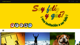 What Soyfelizyque.cl website looked like in 2018 (6 years ago)