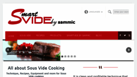 What Sous-vide.cooking website looked like in 2018 (6 years ago)