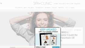 What Spaandclinic.com.au website looked like in 2018 (6 years ago)