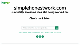 What Simplehonestwork.com website looked like in 2018 (6 years ago)