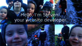 What Stevengoodram.co.uk website looked like in 2018 (6 years ago)