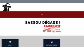 What Sassoufit.org website looked like in 2018 (6 years ago)
