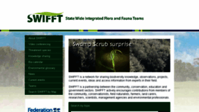 What Swifft.net.au website looked like in 2018 (6 years ago)