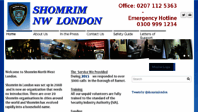 What Shomrimlondon.org website looked like in 2018 (6 years ago)
