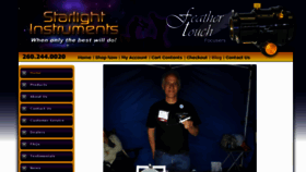 What Starlightinstruments.com website looked like in 2018 (6 years ago)