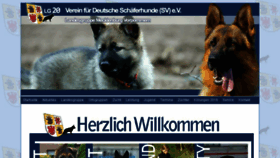 What Schaeferhunde-mv.de website looked like in 2018 (6 years ago)