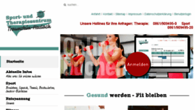 What Sportzentrum-traunstein.de website looked like in 2018 (6 years ago)