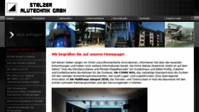 What Stelzer-alutechnik.de website looked like in 2018 (6 years ago)