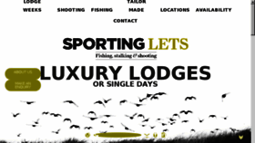 What Sportinglets.co.uk website looked like in 2018 (6 years ago)