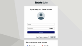 What Suite.endole.co.uk website looked like in 2018 (6 years ago)