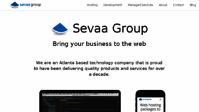 What Sevaa.com website looked like in 2018 (6 years ago)