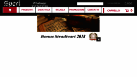 What Spevi-strumentimusicali.com website looked like in 2018 (6 years ago)