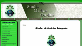 What Studiomedico-online.it website looked like in 2018 (6 years ago)