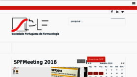 What Spfarmacologia.pt website looked like in 2018 (6 years ago)