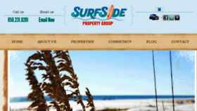What Surfsidepropertygroup.com website looked like in 2018 (6 years ago)