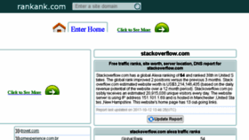 What Stackoverflow.com.rankank.com website looked like in 2018 (6 years ago)