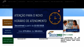 What Secovimedgo.com.br website looked like in 2018 (6 years ago)