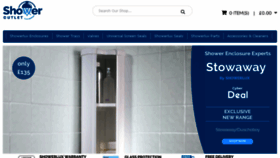 What Showersealspares.co.uk website looked like in 2018 (6 years ago)