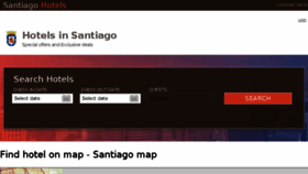 What Santiagotophotels.com website looked like in 2018 (6 years ago)