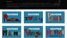 What Souvenirstore.it website looked like in 2018 (6 years ago)