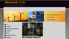 What Schulze-energietechnik.de website looked like in 2018 (6 years ago)