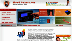 What Shieldautomations.com website looked like in 2018 (6 years ago)