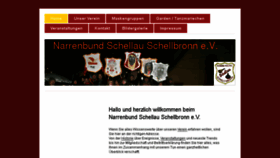 What Schellau.de website looked like in 2018 (6 years ago)