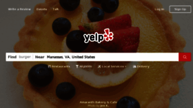 What Stagea.yelp.ca website looked like in 2018 (6 years ago)