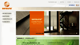 What Sensuna.de website looked like in 2018 (6 years ago)
