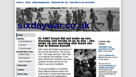 What Sixdaywar.co.uk website looked like in 2018 (6 years ago)