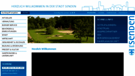 What Stadt-senden.de website looked like in 2018 (6 years ago)
