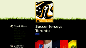 What Soccerjerseystoronto.com website looked like in 2018 (6 years ago)