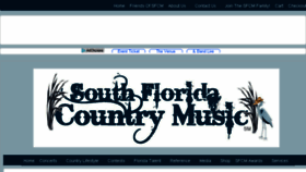 What Southfloridacountrymusic.com website looked like in 2018 (6 years ago)