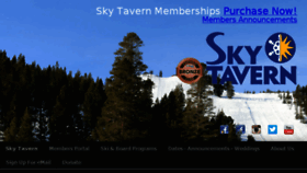 What Skytavern.com website looked like in 2018 (6 years ago)