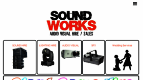 What Soundworks.ie website looked like in 2018 (6 years ago)