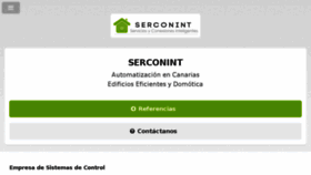 What Serconint.com website looked like in 2018 (6 years ago)