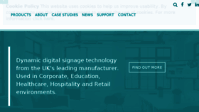 What Sedaosignage.com website looked like in 2018 (6 years ago)